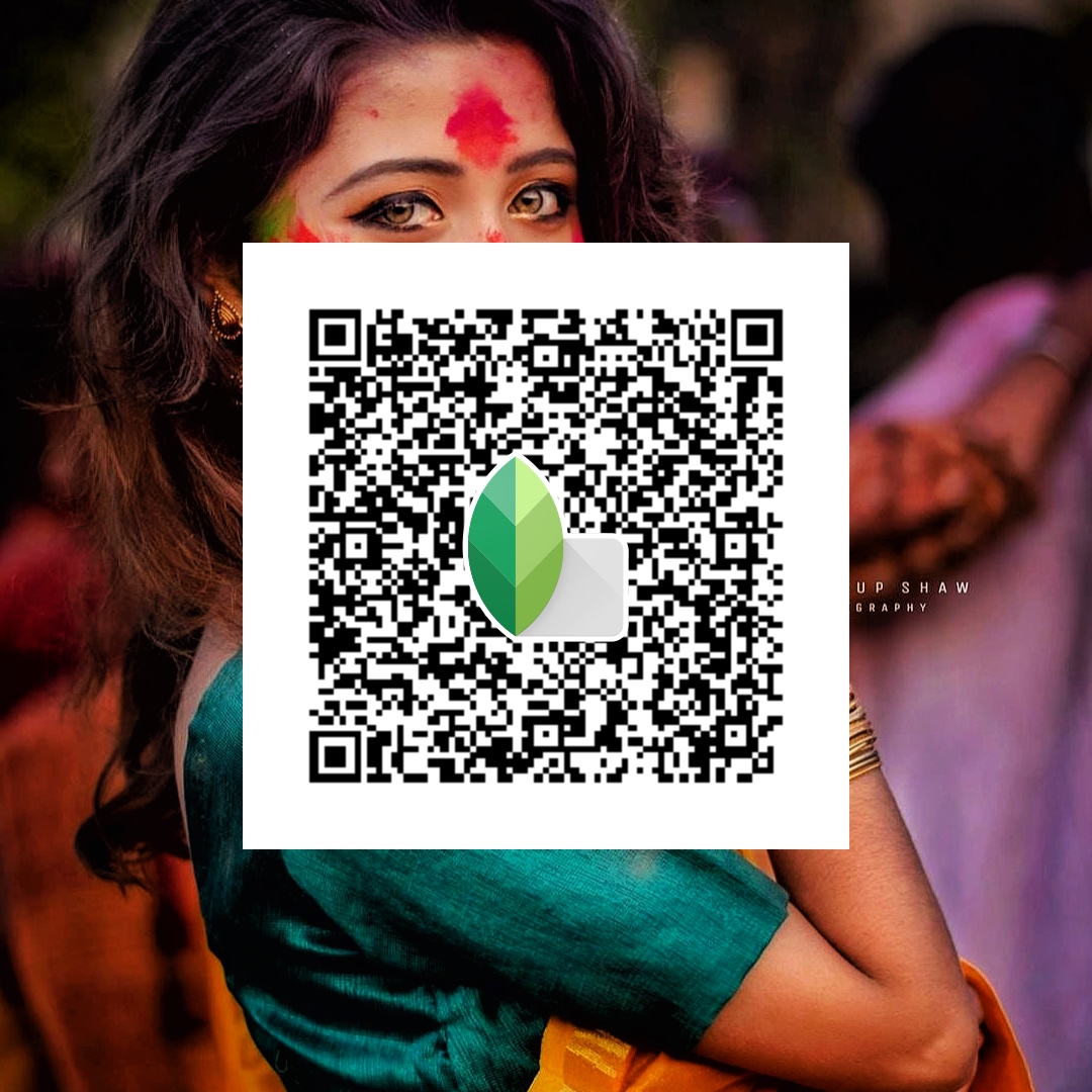 Snapseed QR Code Photo Editing